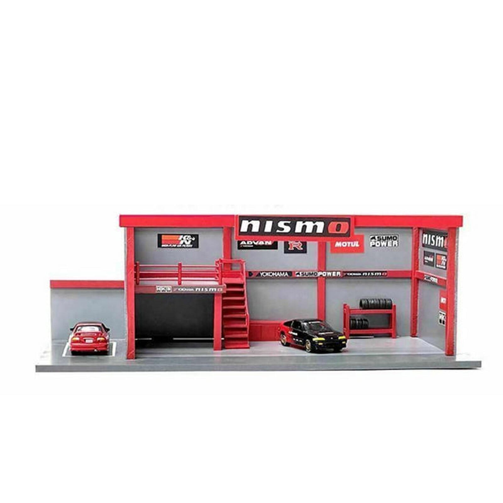 Model car garage diorama 2025