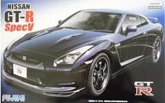 Nissan GT-R Spec-V 1:24 scale Fujimi Diecast Model Car Kit