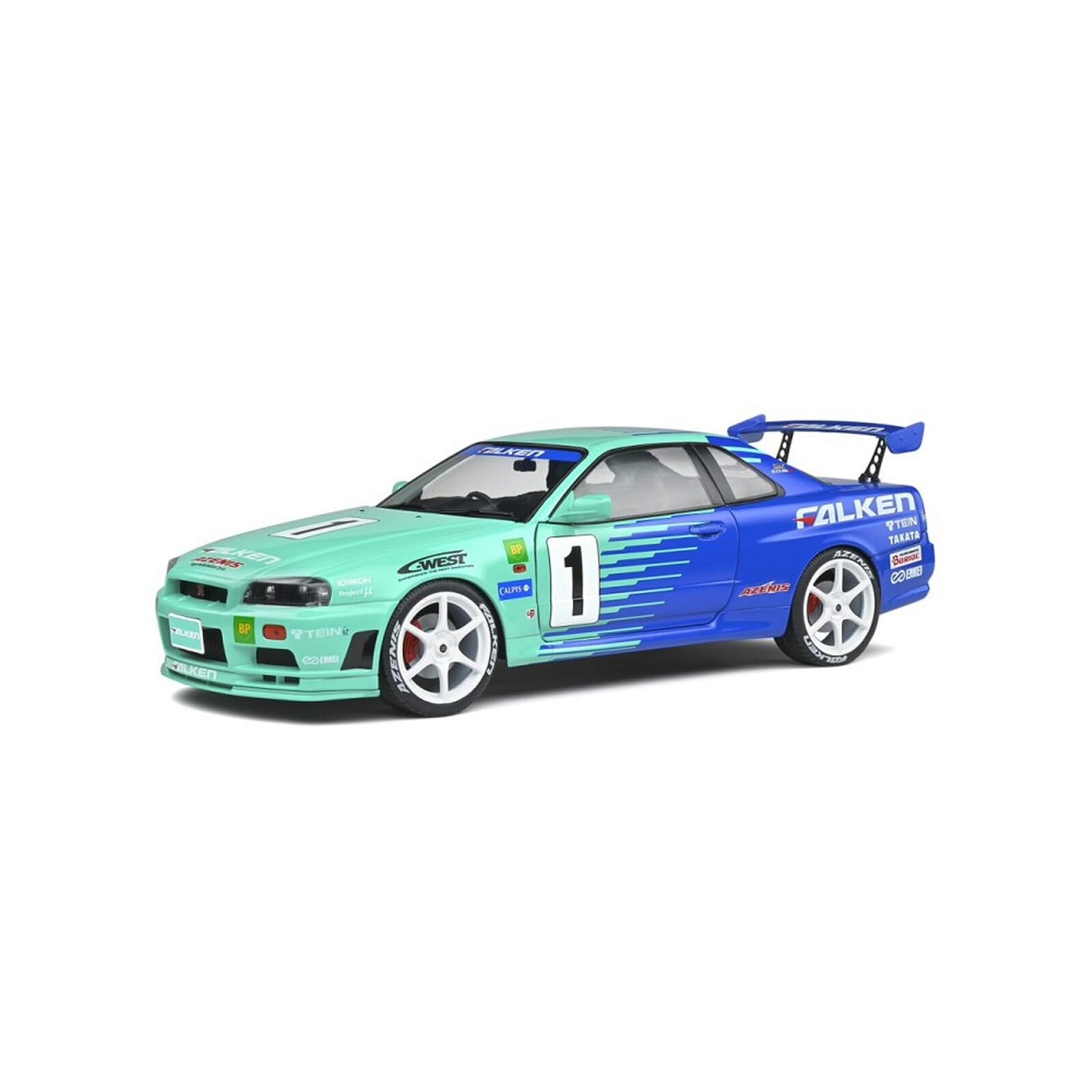 Nissan Skyline GT-R Diecast Model 1:64 K.Hoshino/T.Suzuki