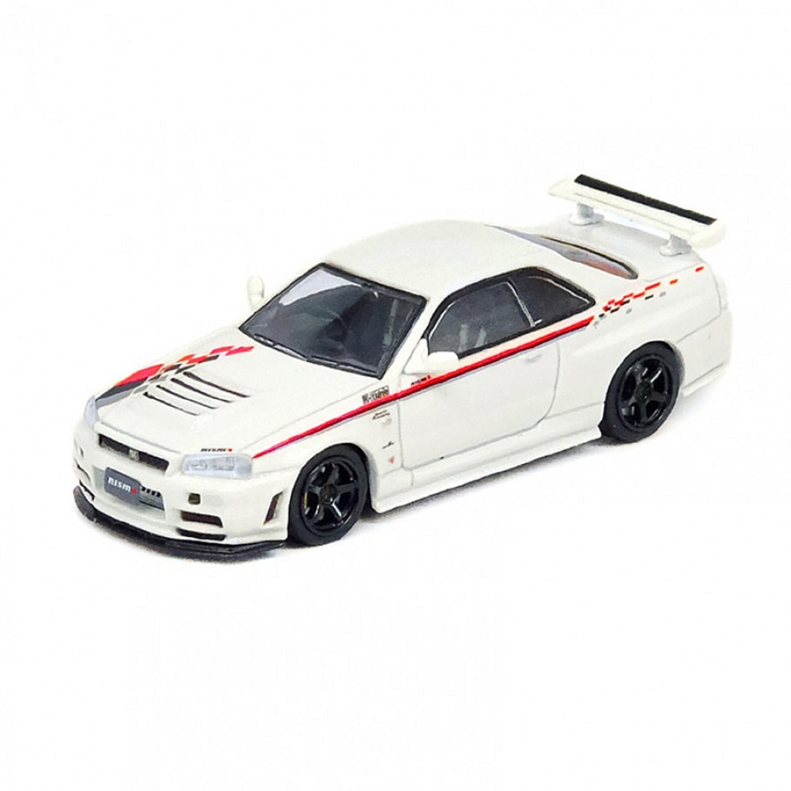 Nissan Skyline GT-R R34 Diecast Model 1:64 scale White