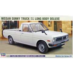Nissan Sunny Truck Long Bed Deluxe (1971) Plastic Model Car Kit