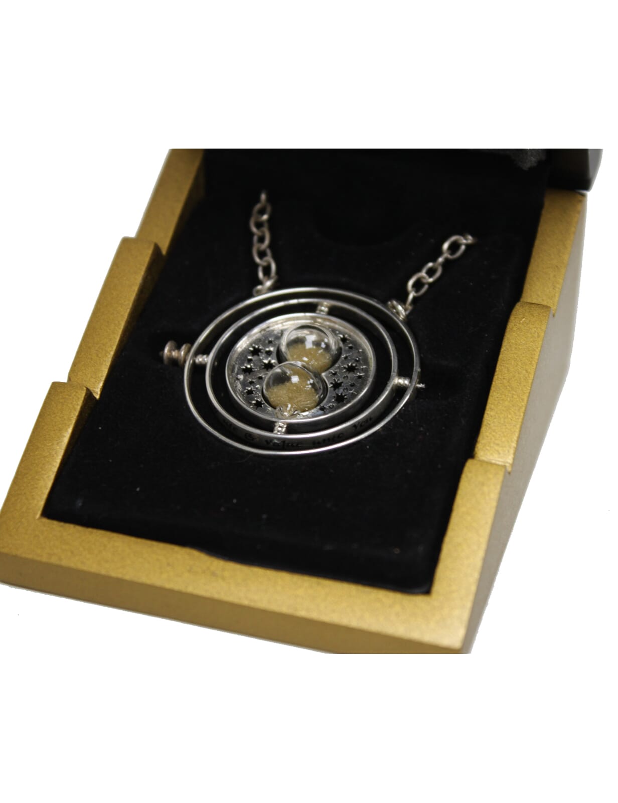 Sterling silver hotsell time turner necklace