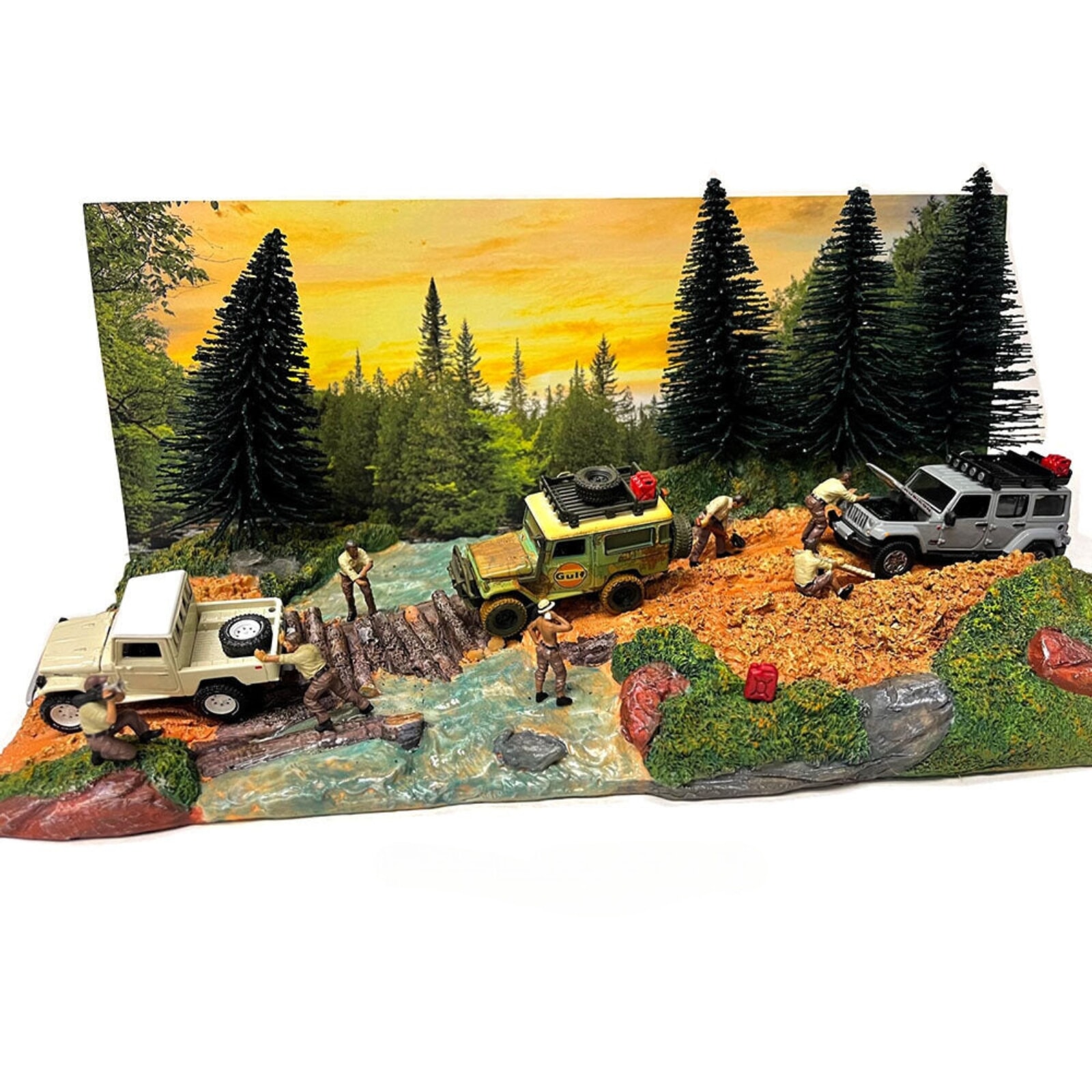 Overland Off Road Diorama 1:64 scale Display Diorama by American