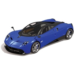 Pagani Huayra 1:43 scale Plastic Model Car by Airfix in Blue