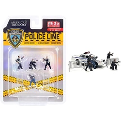 Police Line Figure Set