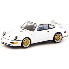 Porsche 911 RSR 3.8 Diecast Model 1:64 scale White