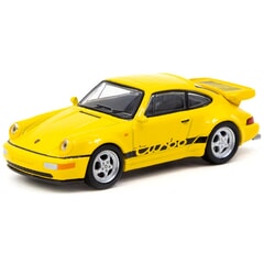 Porsche 911 Turbo Diecast Model 1:64 scale Yellow