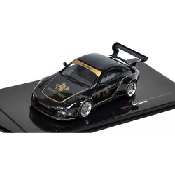 Porsche Old and New 997 Diecast Model 1:43 scale Black/Gold