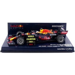 Red Bull Racing RB16B Abu Dhabi World Champion With Pitboard 2021 1:43 scale Minichamps Diecast Model Grand Prix Car
