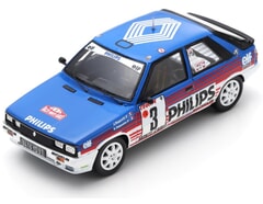 Renault 11 Turbo (Monte Carlo Rally 1987) in Blue (1:43 scale by Spark S5567)