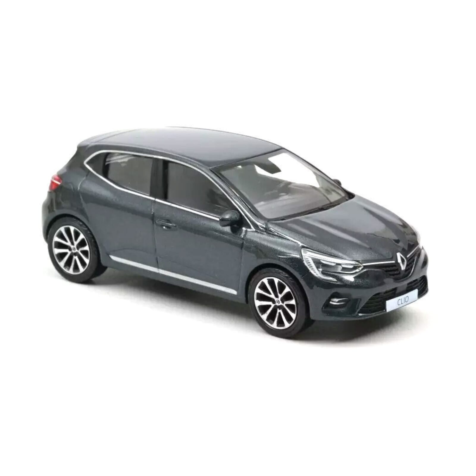 Renault Clio Diecast Model 1 43 scale Titanium Grey Norev