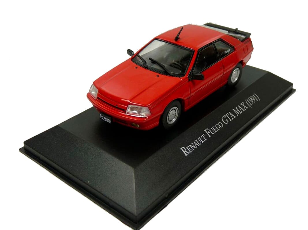 Renault Fuego Turbo Diecast Model 1:18 scale Rouge Solido