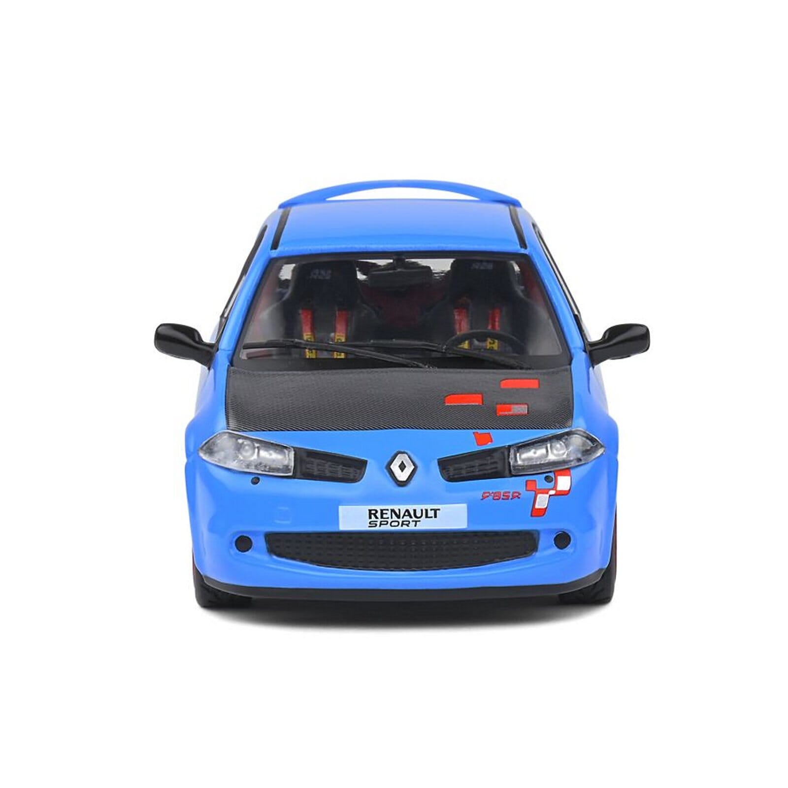 Renault Megane Diecast Model 1:43 scale Blue/Red Solido