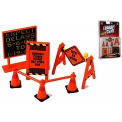 Road Signs Accessory Set 1:24 scale Diorama Accessory by HobbyGear