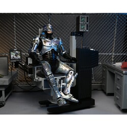 Robocop Battle Damaged With Chair Figure From Robocop