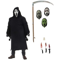 Ultimate Ghostface Clothed Figure From Scream (Damaged Item)