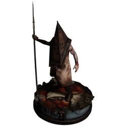 Red Pyramid Thing Static Six Statue From Silent Hill 2