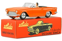 Simca Oceane Cabriolet Club Solido Vintage Packaging 1:43 scale Solido Diecast Model Car