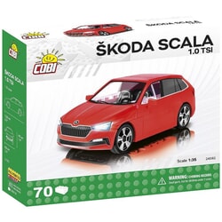 Skoda Scala (1.0 TSI) [Kit] in Red