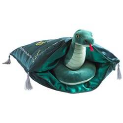 Slytherin Cushion with House Mascot Plush From Harry Potter