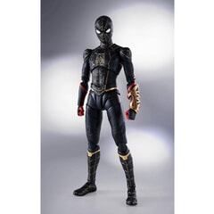 Spider-Man Black & Gold Suit Special Set Figure from Spider-Man No Way Home - Tamashi Nations BTN63007-0