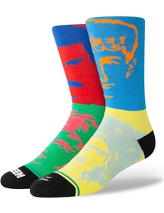 Stance Hot Space Queen Crew Socks in Multi Large