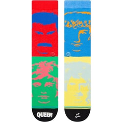 Stance Hot Space Queen Crew Socks in Multi Large