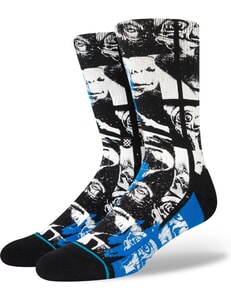 Stance Phone Home E.T. Crew Socks in Black Large