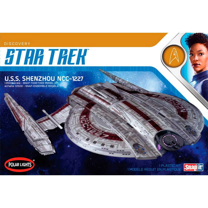 polarlights casey U.S.S. Shenzhou NCC-1227 Star Trek Discovery 1:2500 scale