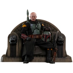 Boba Fett Repaint Armour With Throne Figure From Star Wars The Mandalorian