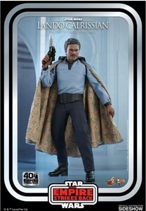 Lando Calrissian Figure from Star Wars Episode V The Empire Strikes Back - Hot Toys MMS588