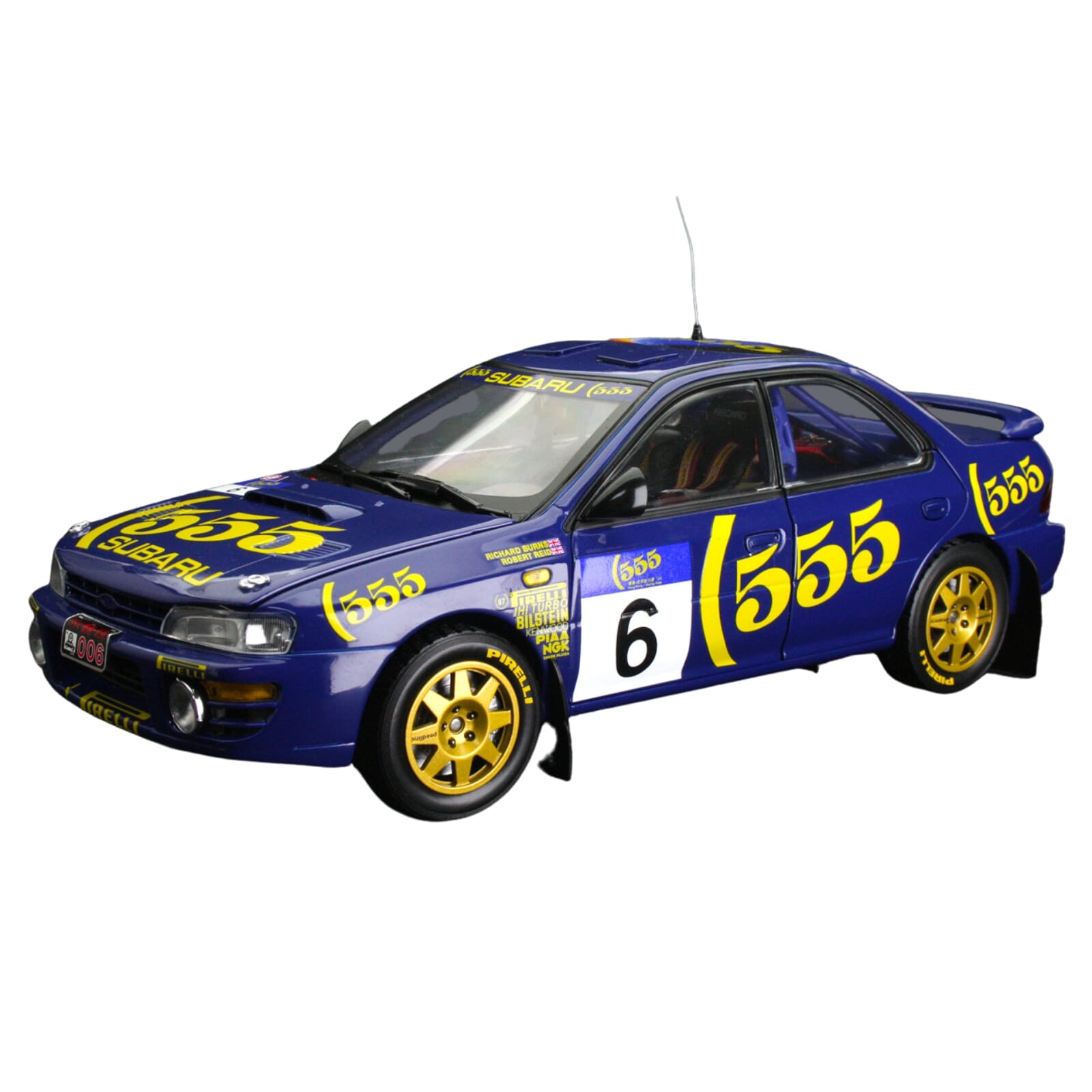 Subaru Impreza 555 Rally of New Zealand Winner 1 18 scale