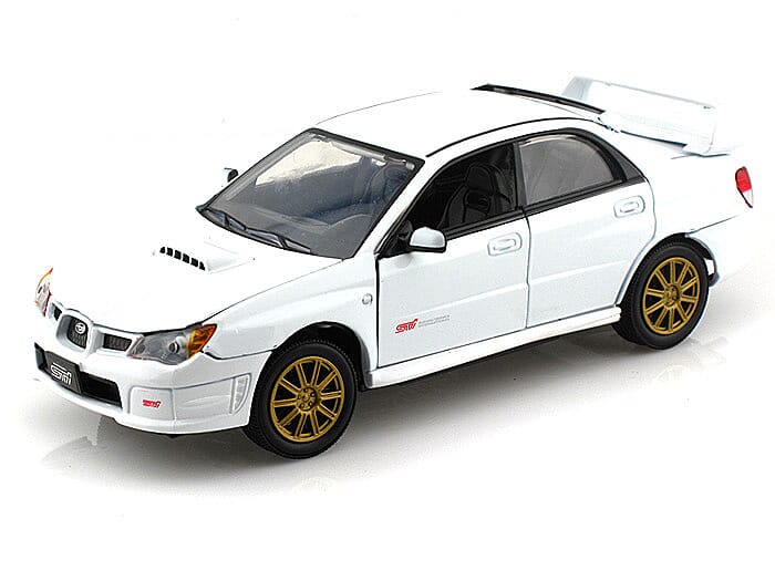 Subaru Impreza WRX STi in White