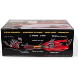 Super Sno-Sport (The World's First Dragster Snowmobile) [Kit] in Red