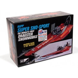 Super Sno-Sport The World's First Dragster Snowmobile 1:20 scale MPC Plastic Model Other Kit