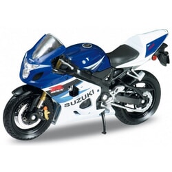 Welly 1:18 Suzuki GSX-R750 Diecast Model Motorcycle 12803