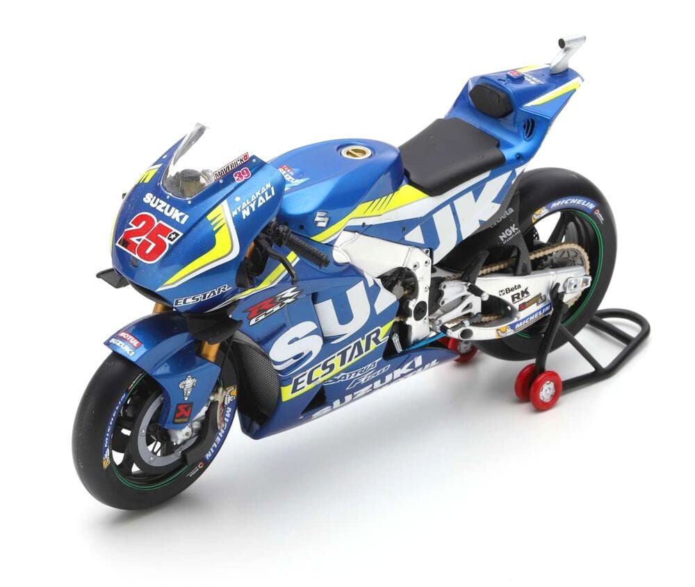 Spark 1 12 Suzuki Gsx Rr Maverick Vinales Winner British Motogp 16 Resin Model Motorcycle M133 Minimodelshop Com