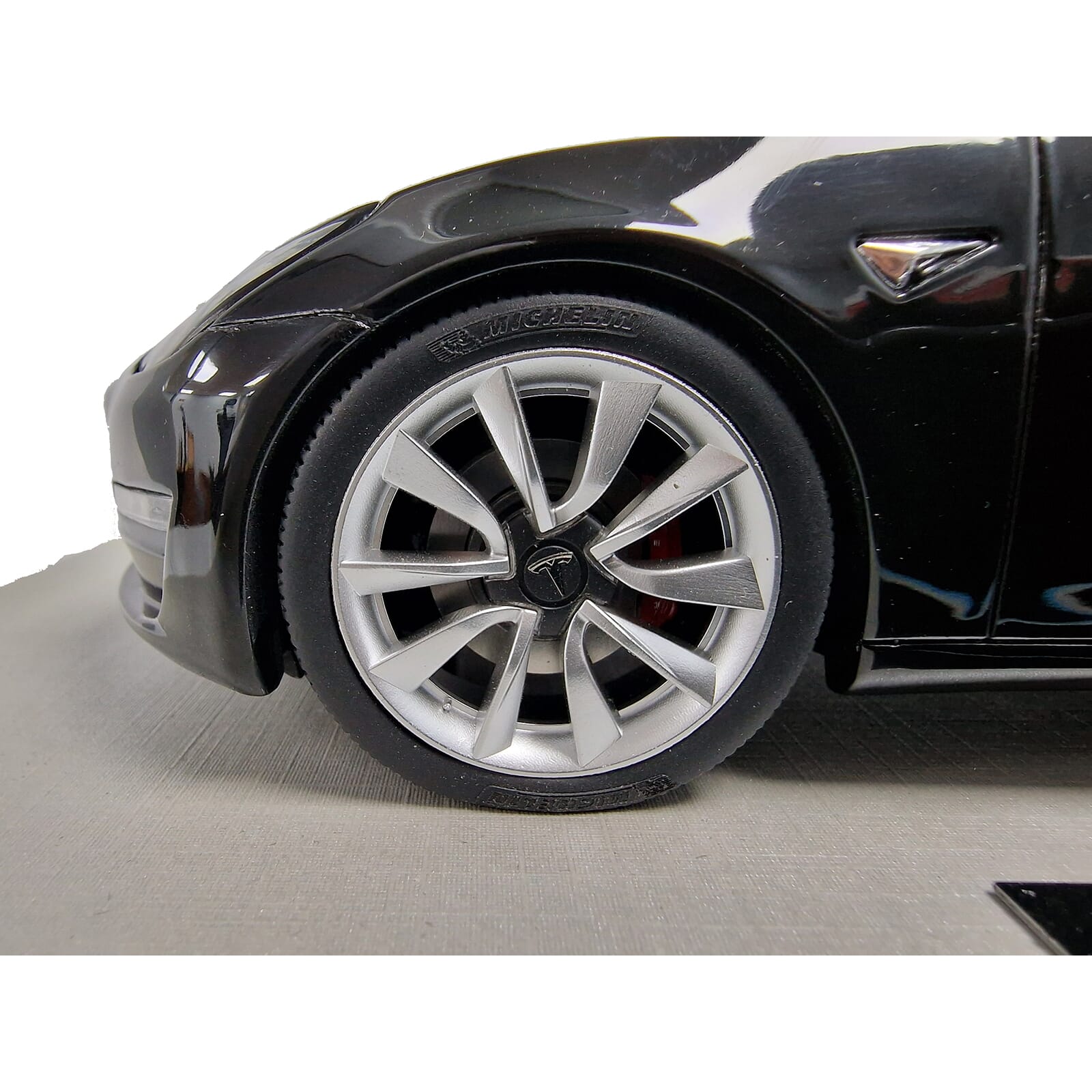 Tesla Model 3 Resin Model 1:18 scale Black LS Collectibles