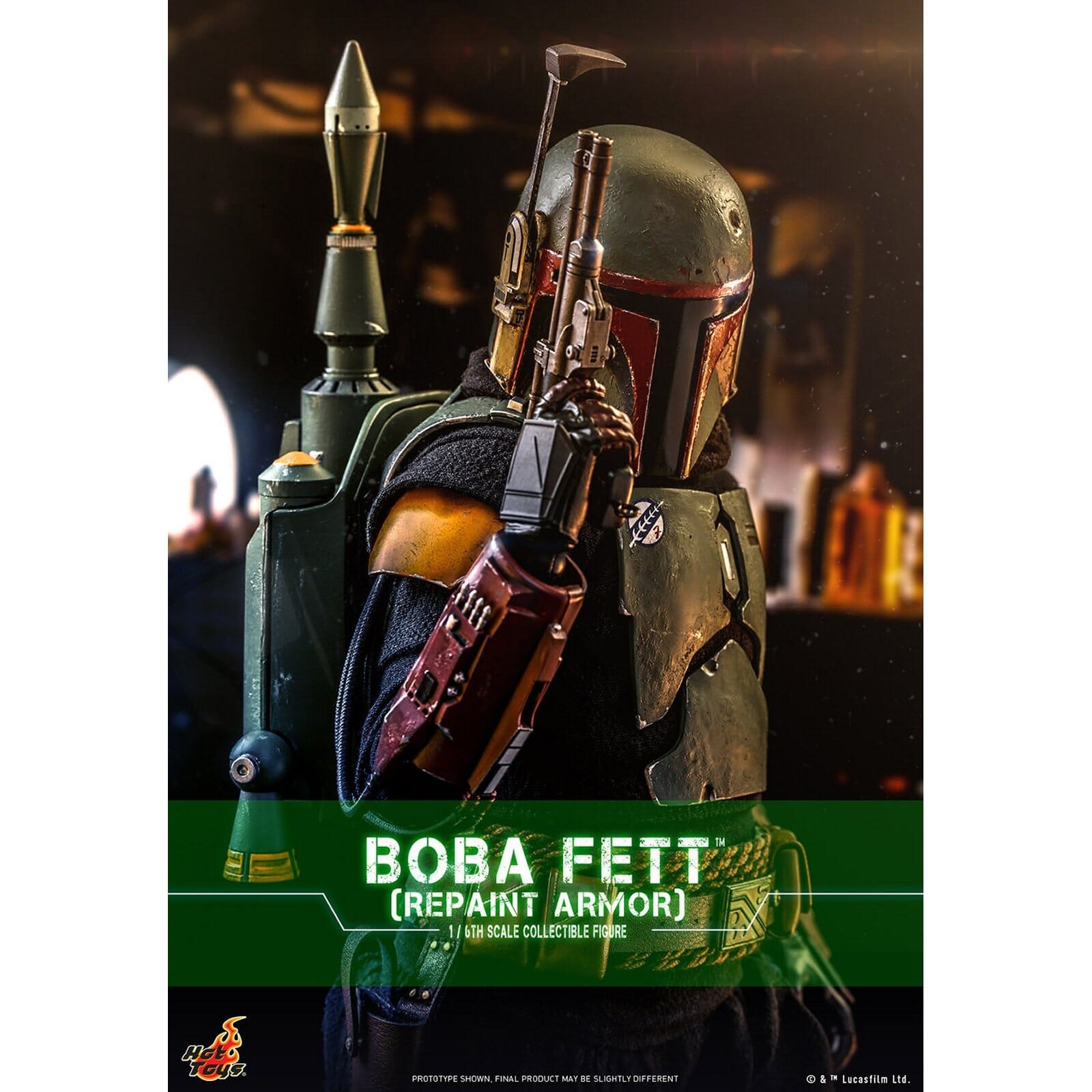 Boba Fett Repaint Armour Figure The Mandalorian