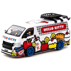 Toyota Hiace Widebody hello Kitty Capsule (With Hello Kitty Oil Can)