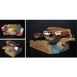 Trail Challenge Diorama For 2 Or 3 1/64 Models 1:64 scale Diorama Accessory by American Diorama