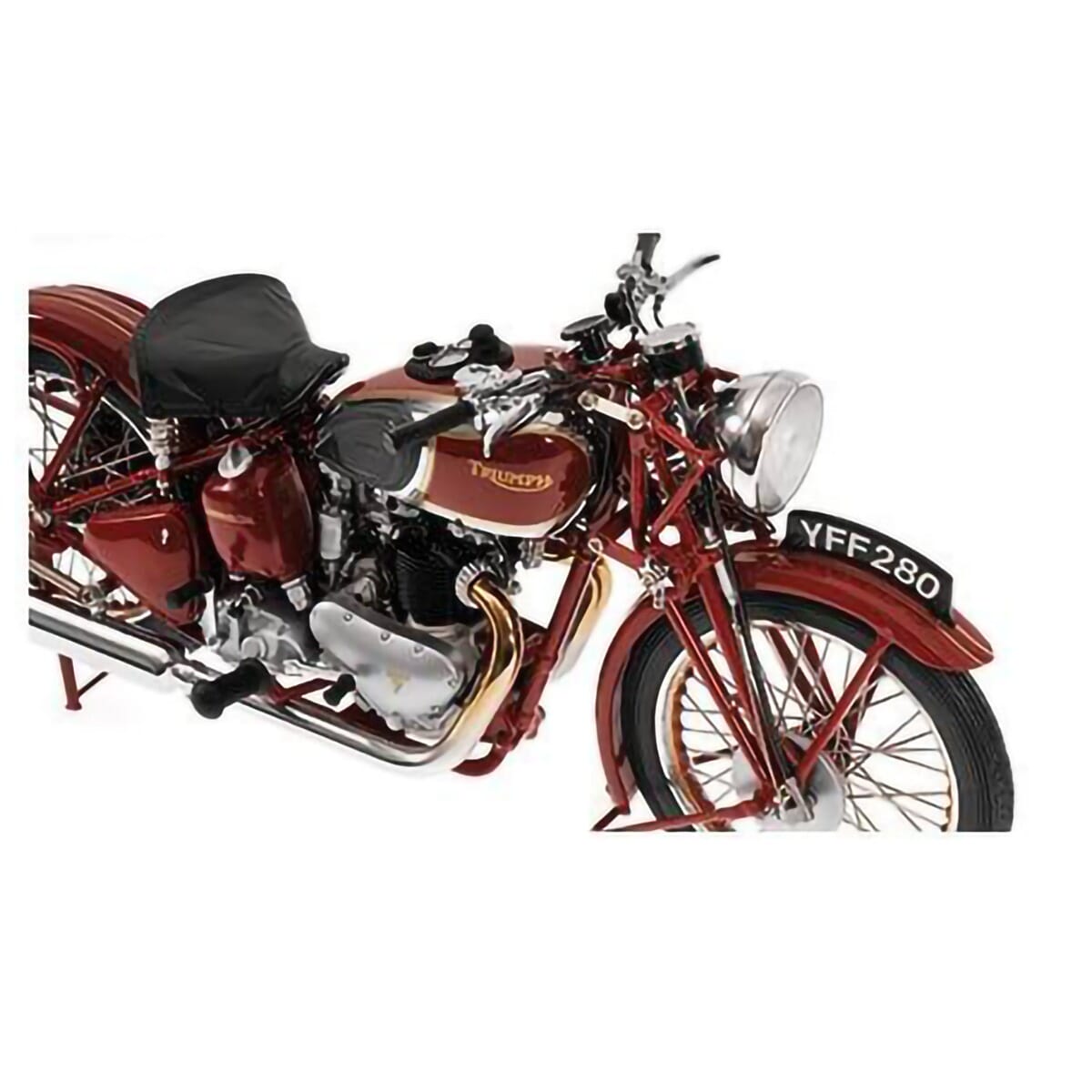 Triumph Speed Twin Diecast Model 1:12 scale Red Minichamps