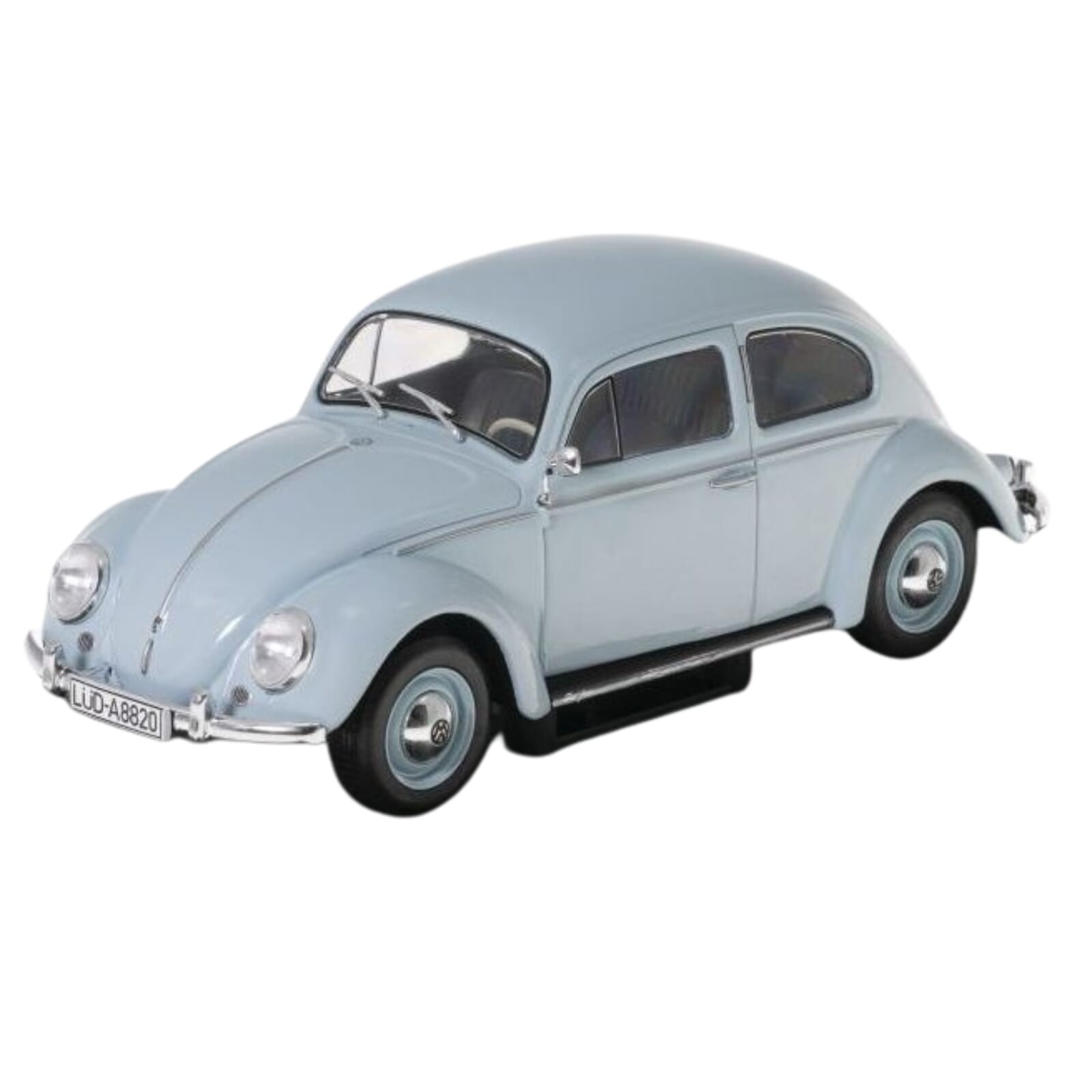 VW Beetle 1200 Export Diecast Model 1:43 White and Black