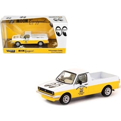 VW Caddy (Moon Equipped) in White/Yellow