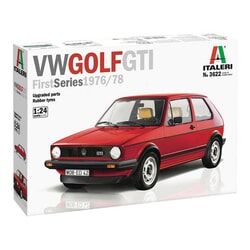 VW Golf GTI First Series 1976 1:24 scale Italeri Plastic Model Car Kit