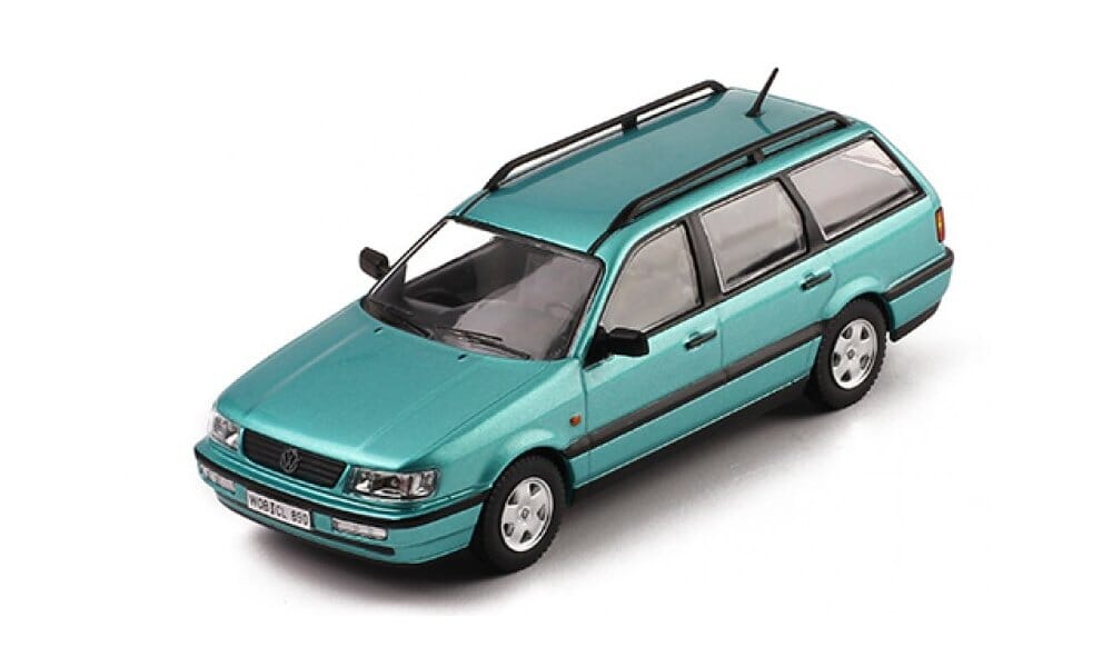 VW Passat Variant Diecast Model 1 43 scale Metallic Green