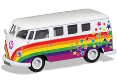 VW T1 Bus 'Peace Love Wishes' Diecast Model