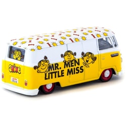 VW Type 2 Panel Van Little Miss Sunshine (Mr. Men Collab) in White/Yellow
