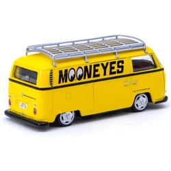 VW Type 2 Panel Van (Mooneyes With Roof Rack) in Yellow