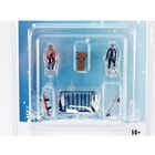 Winter Break Figure Set 1:64 scale Diorama Accessory by American Diorama